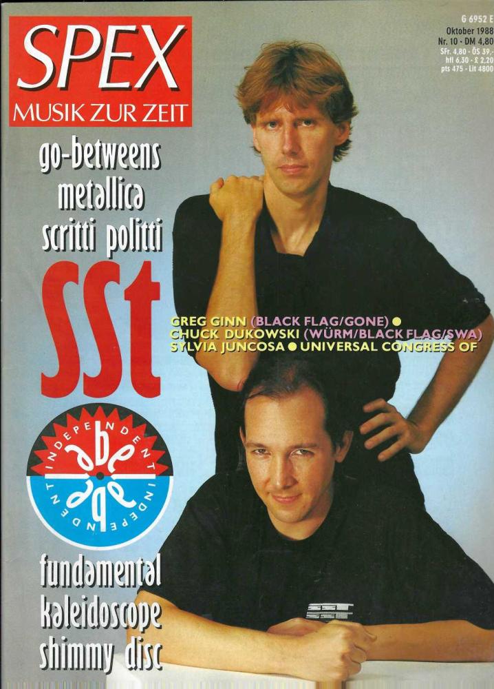 Spex 10/1988 cover