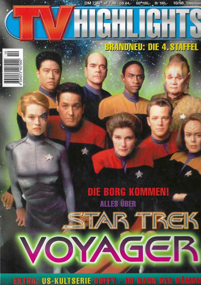 TV Highlights - 10/1998 cover