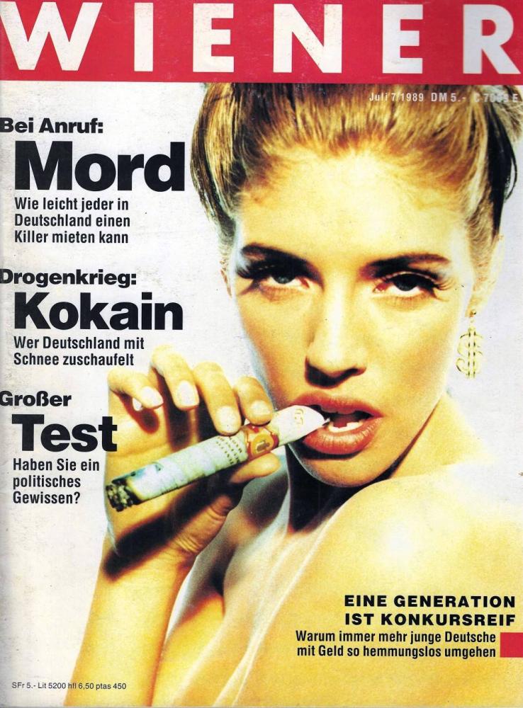 wiener 07 1989 Heftcover