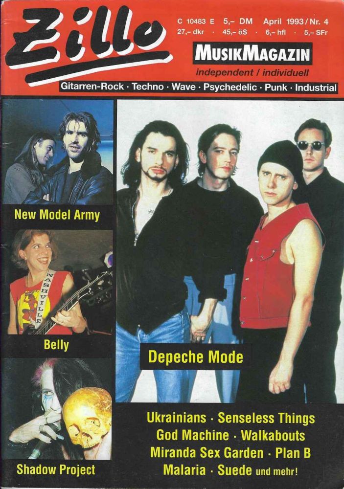 Zillo 04/1993 Titelseite