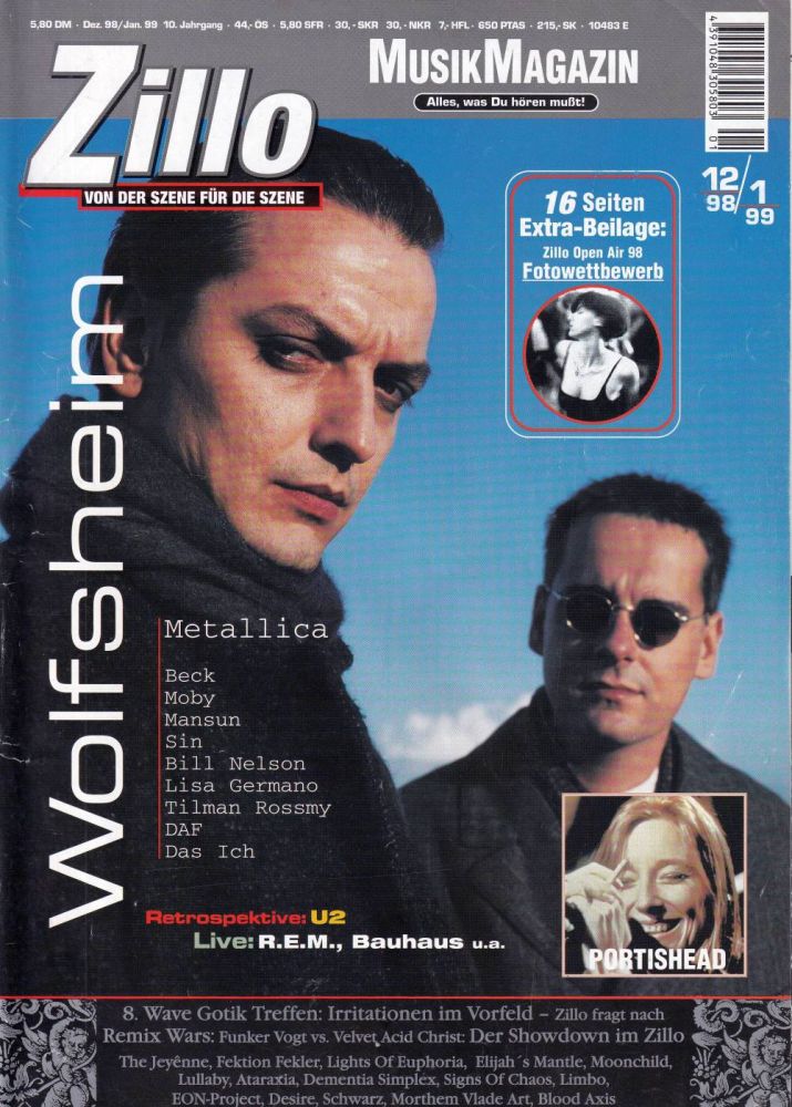 zilllo 12 1998 cover