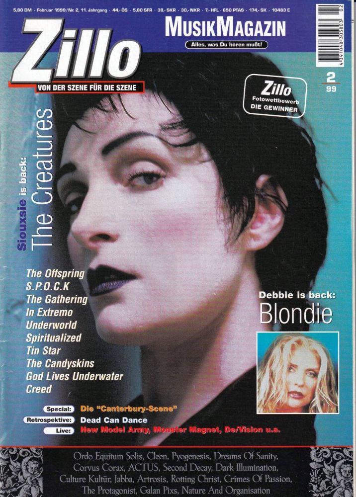 zillo 02 1999 Heftcover