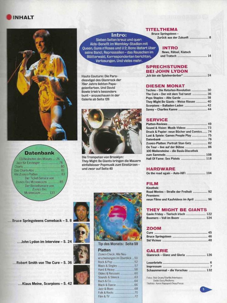 Zounds 04/1992 content