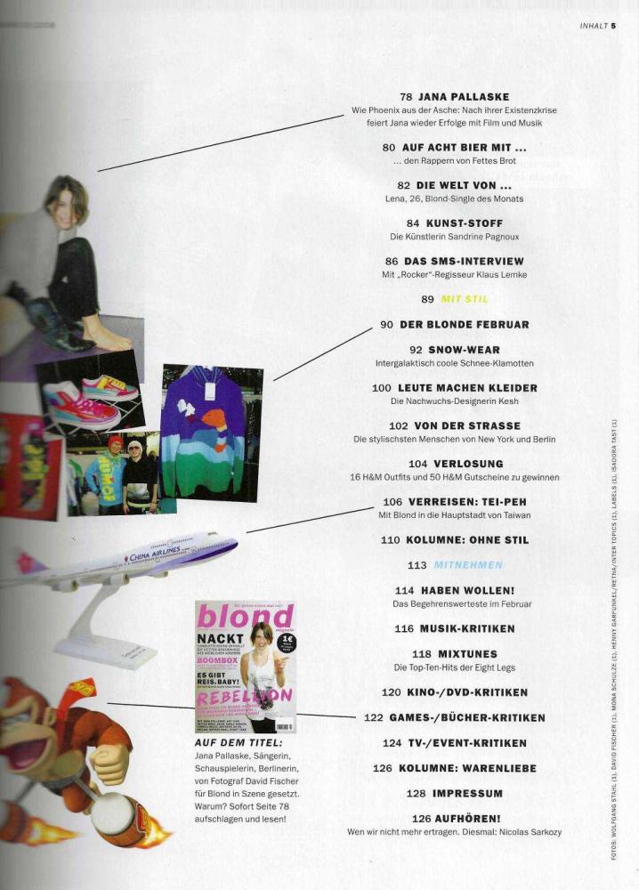 blond mag 03 2008 Inhalt b