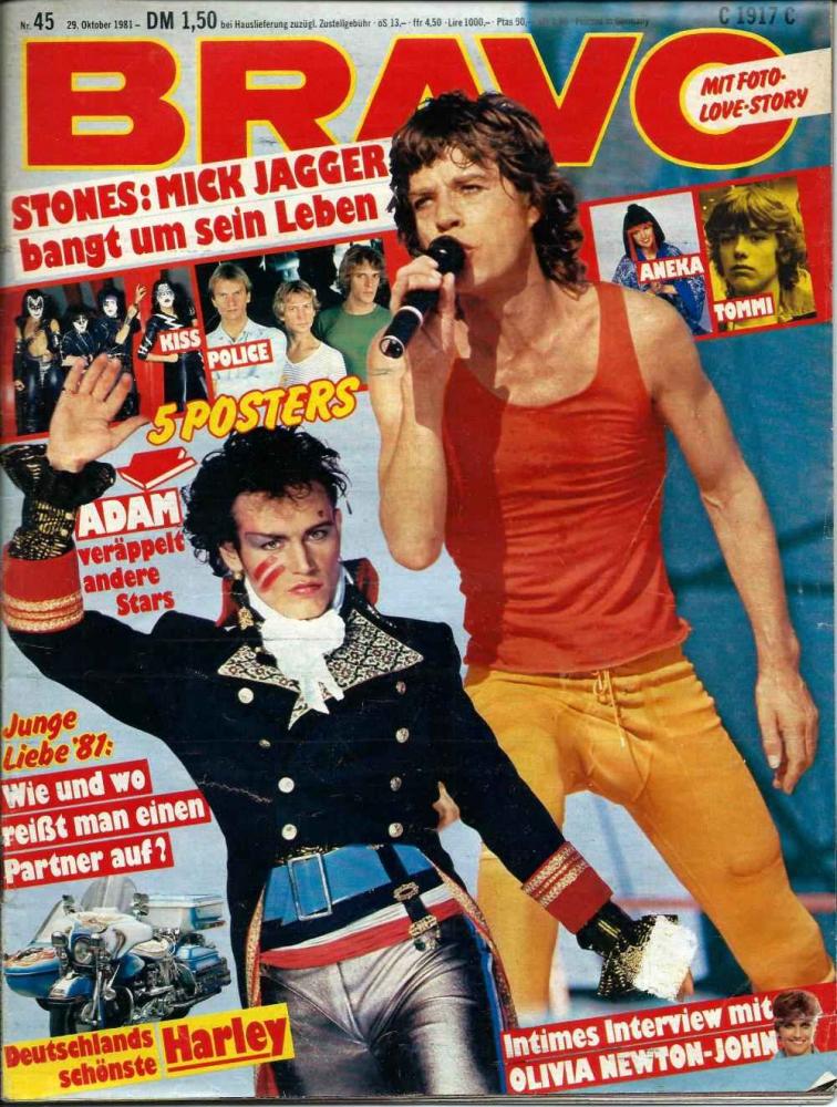 Bravo issue 45-1981 cover