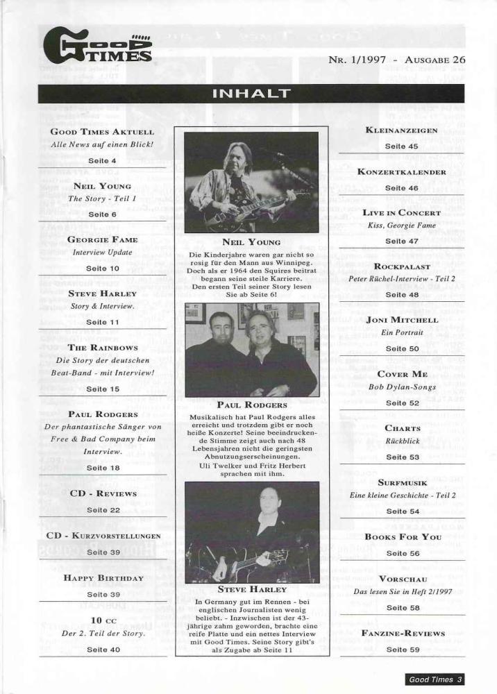 Good Times - Issue 026 content