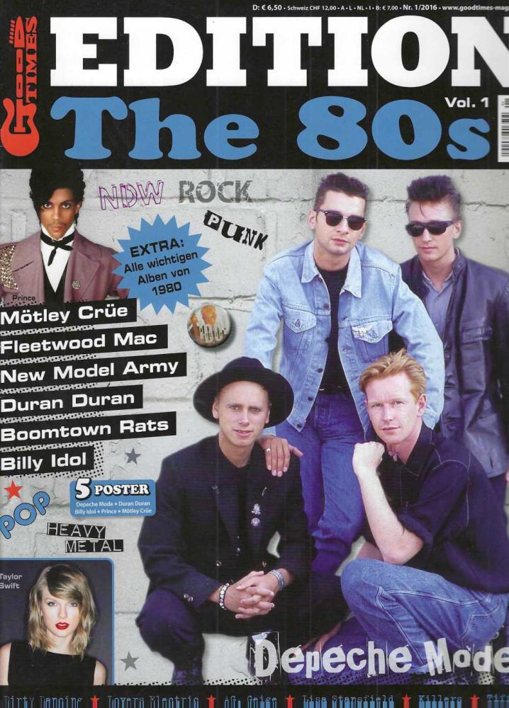 godd times 80s edition 1 cover