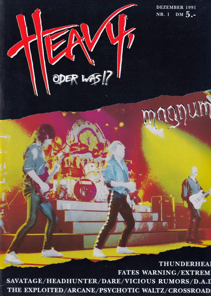 Heavy oder was 12 1991 Heftcover