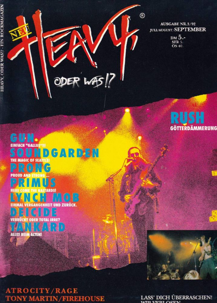 Heavy oder was 07 1992 cover