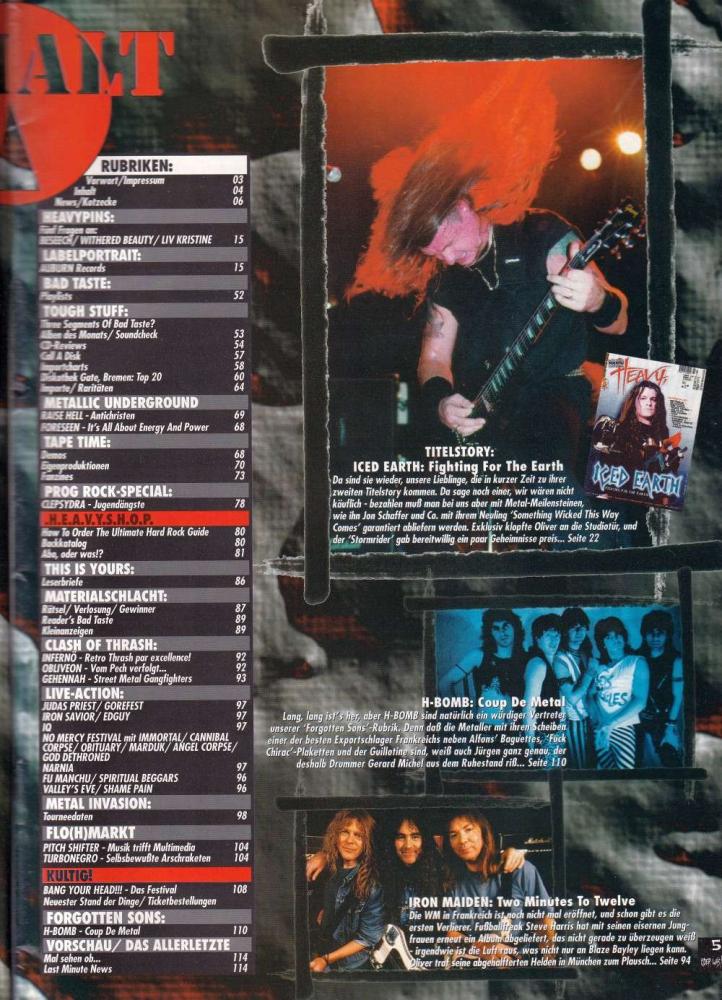 heavy oder was 05-06 1998 Inhalt b