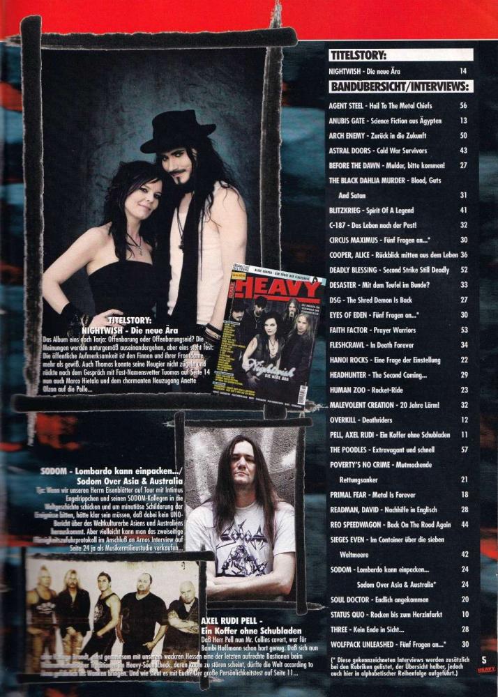 heavy magazin no 105 content b