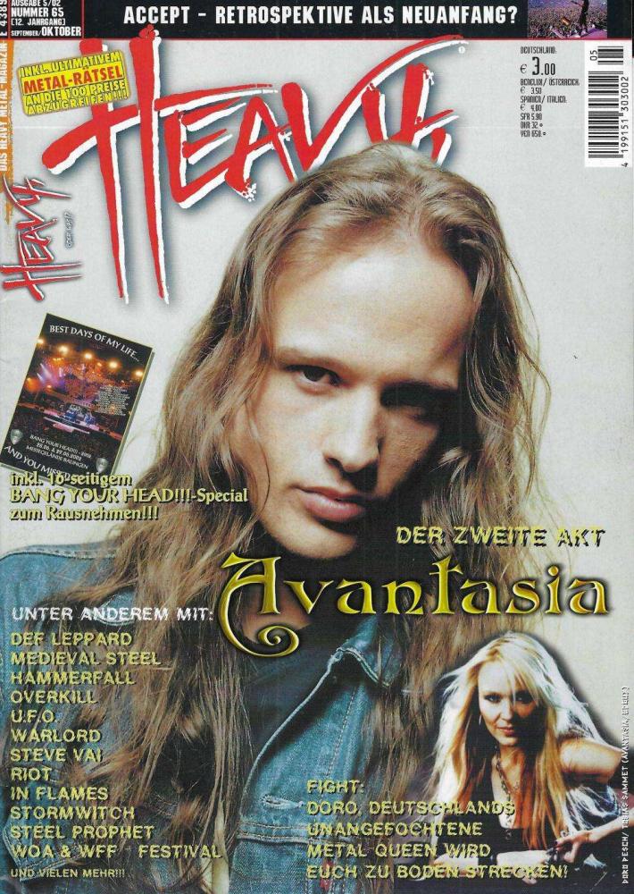 heavy oder was 09 2002 cover