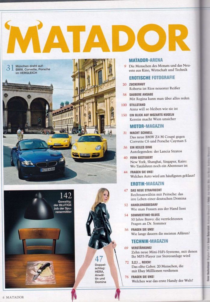 matador 10 2006 content a