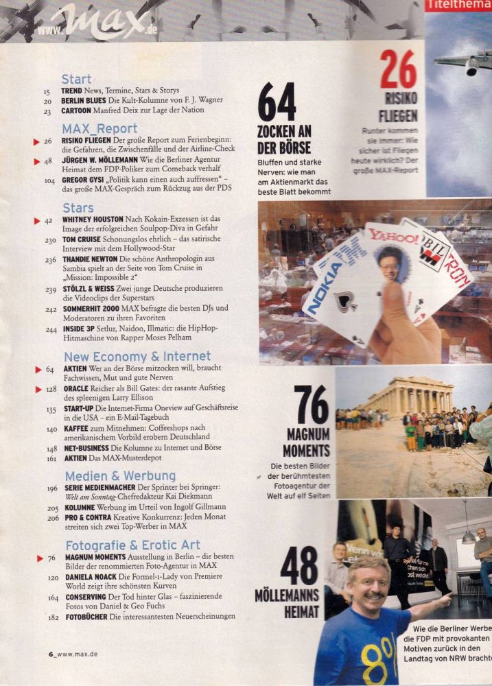 Max Magazin 07-2000 content a