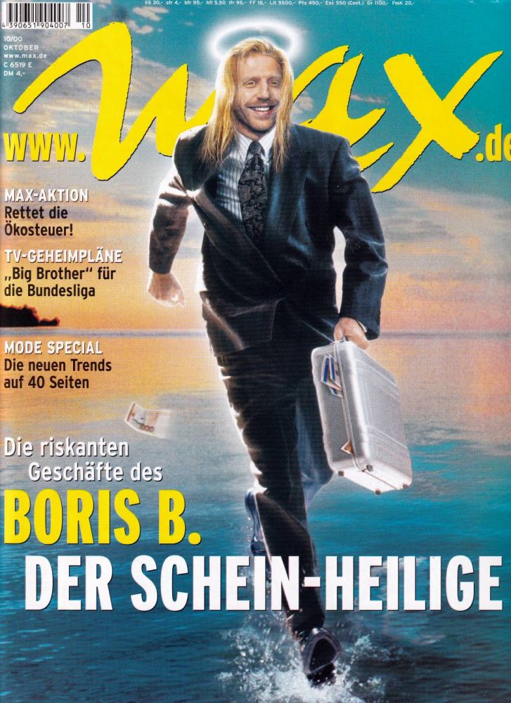 Max Magazin 10-2000 cover