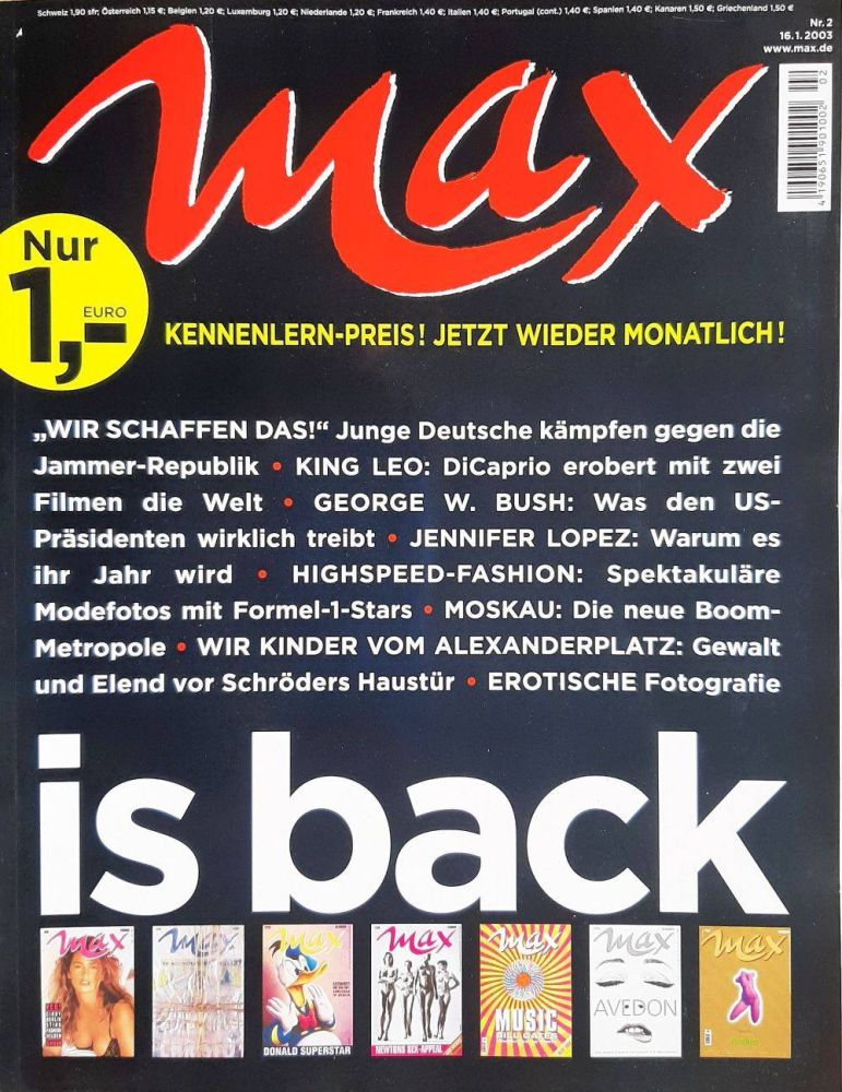max 02 2003 Heftcover