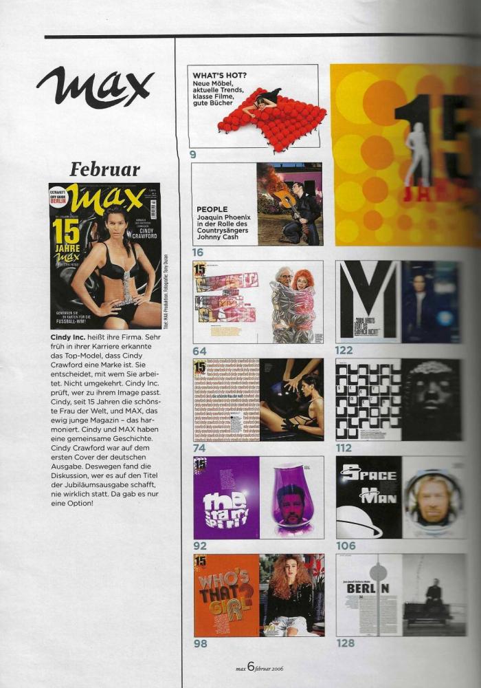 Max Magazine 02/2006 content a