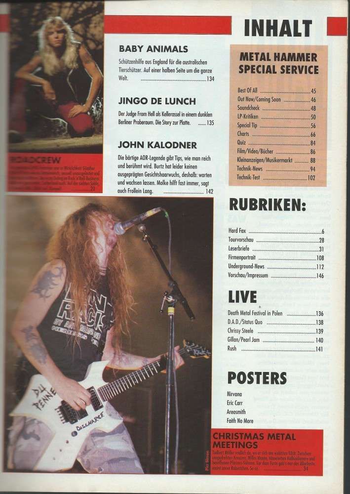Metal Hammer 02 1992 content b