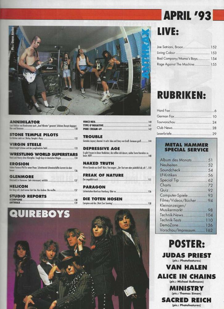 Metal Hammer 04 1993 content b