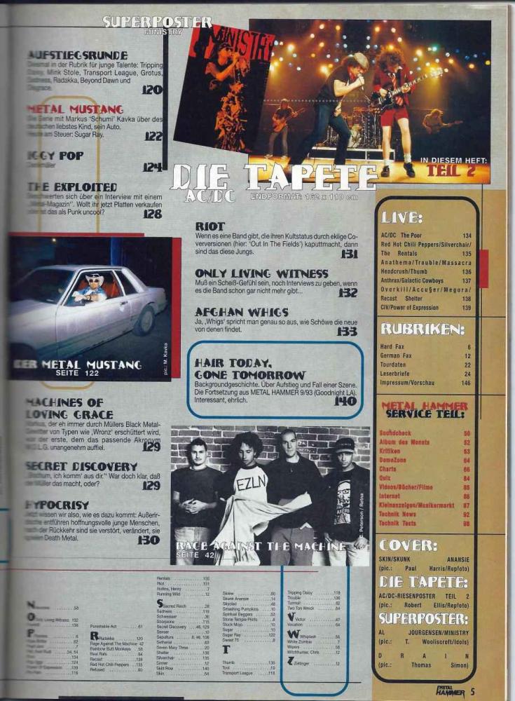 Metal Hammer 04/1996 content b