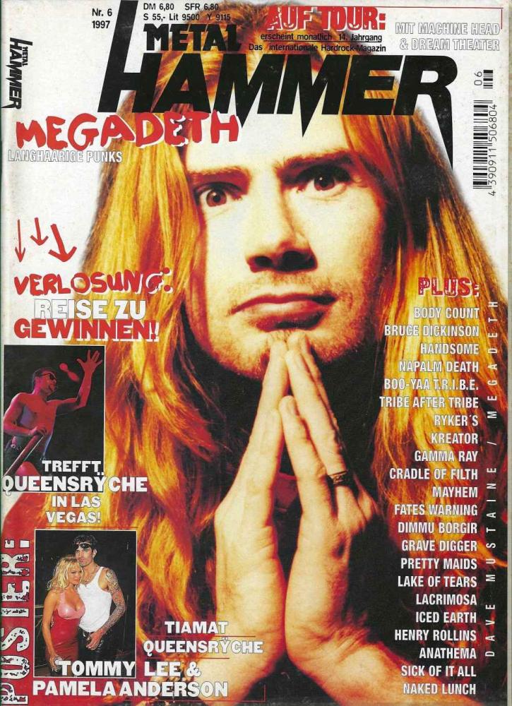 Metal Hammer (06/1997) cover