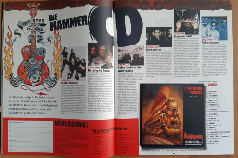 Metal Hammer 04 2001 content b