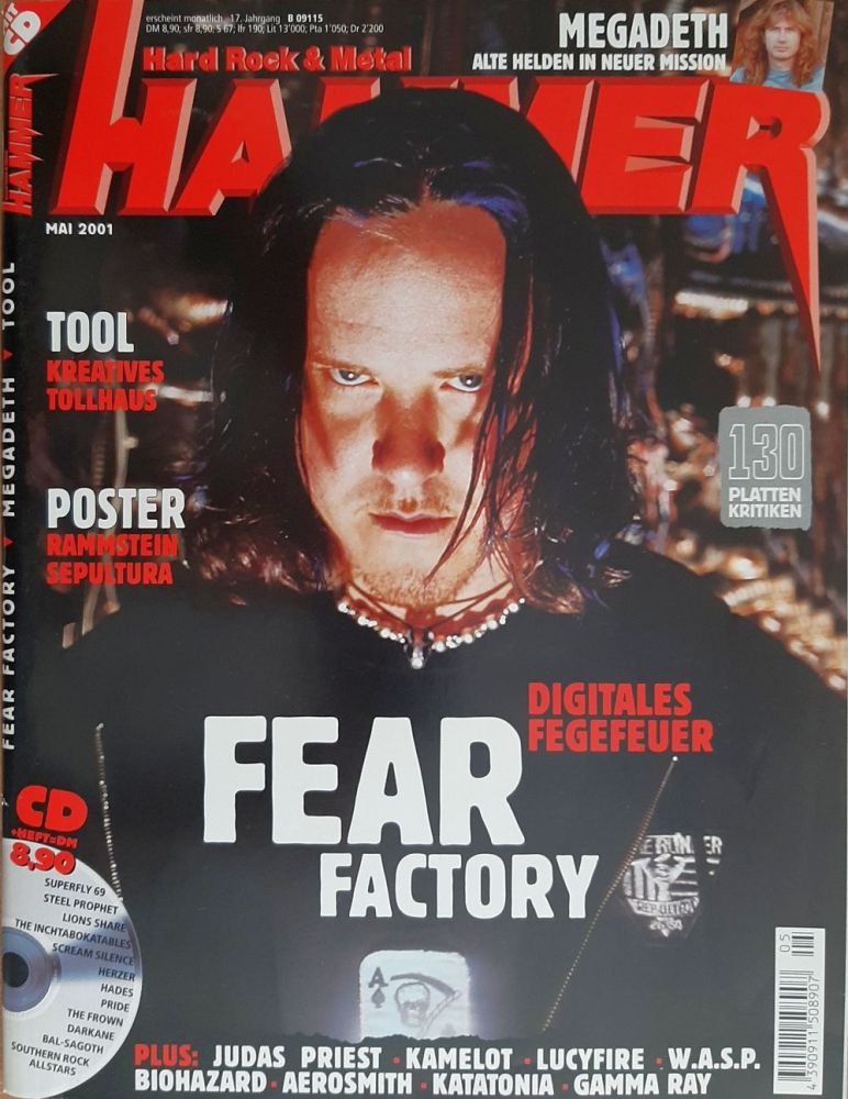 Metal Hammer 05 2001 cover