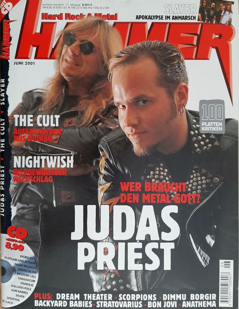 Metal Hammer 06 2001 cover