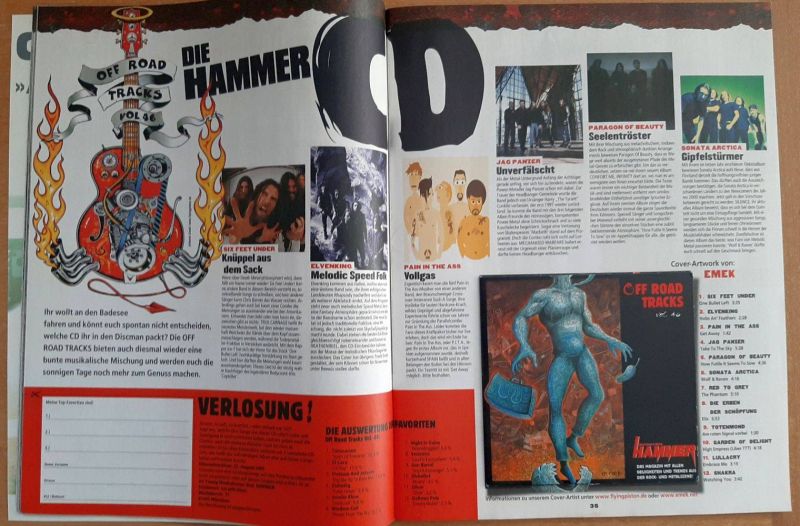 Metal Hammer 08 2001 content b