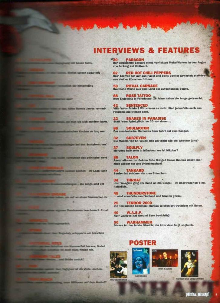 Metal Heart - Hardrockmagazin (07-08/2002) inhalt b