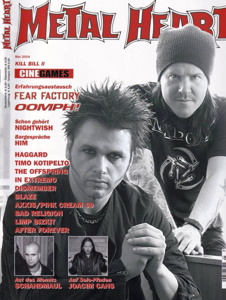 Metal Heart 05 2004 Heftcover