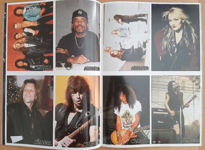 Metal Star 02-03 1995 postcards