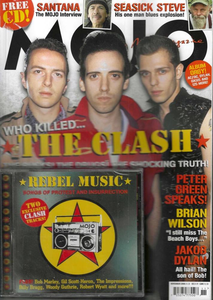 mojo 11 2008 Heftcovercd