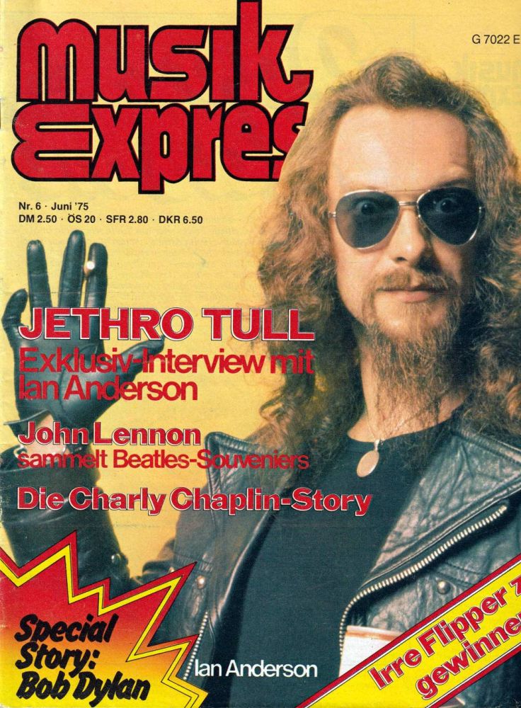 Musik-Express Juni 1975 Heftcover