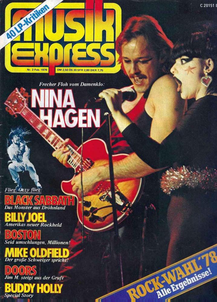 Musik-Express - Februar 1979 Heftcover