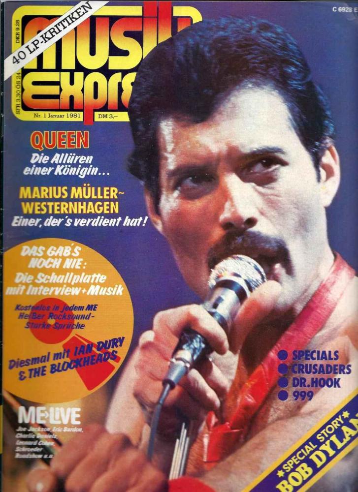 Musik-Express - January 1981 cover