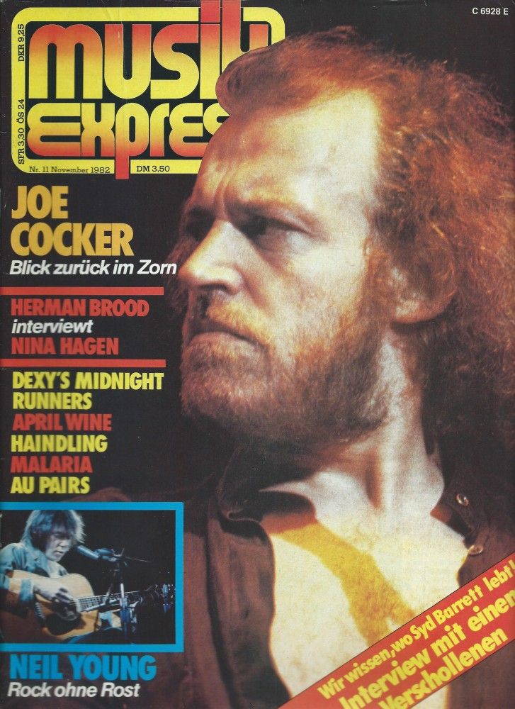 Musik-Express - November 1982 cover
