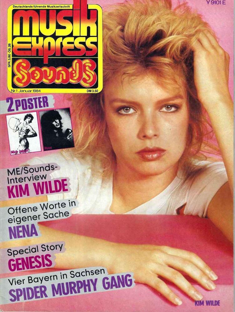 Musik-Express Sounds - January 1984 cover