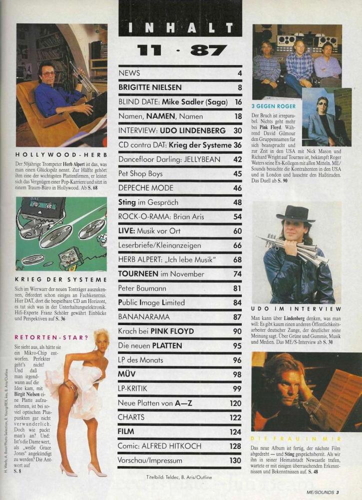 ME Sounds 11 1987 content