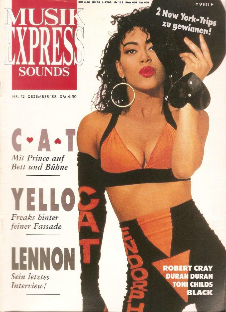 Musik-Express Sounds - December 1988 cover