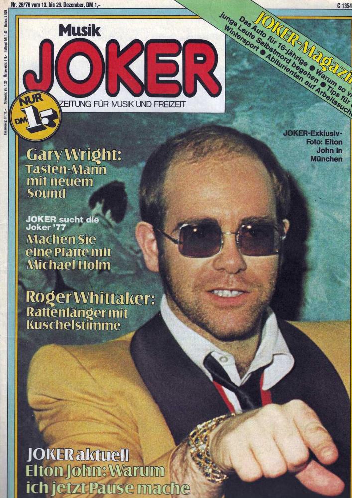 Musik Joker - 26/76 cover