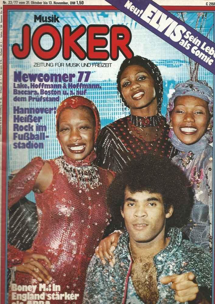 Musik Joker - Nummer 23/77 (Heft vom 31. Oktober 1977)