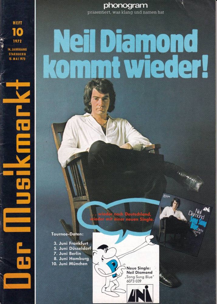 musikmarkt 10 1972 Heftcover