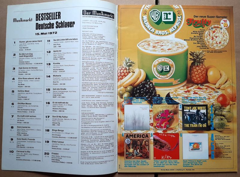 musikmarkt 10 1972 Inhalt a