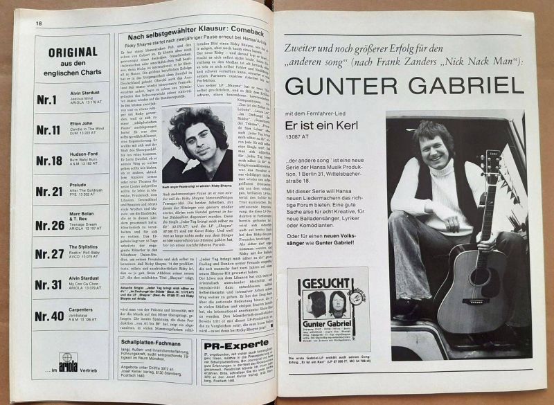 musikmarkt 06 1974 Inhalt c