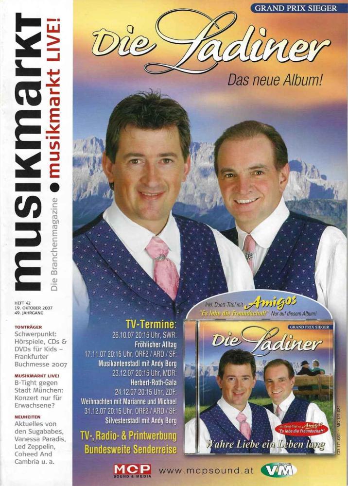 Musikmarkt Issue 42/2007 cover