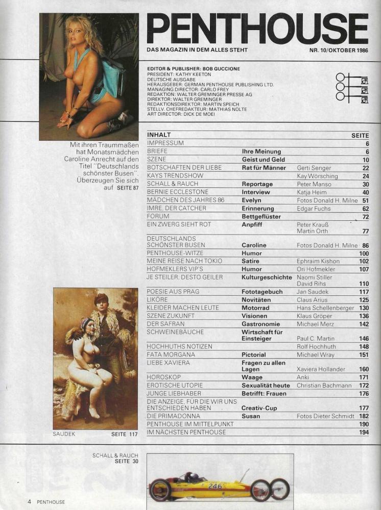 penthouse 10 1986 Inhalt b