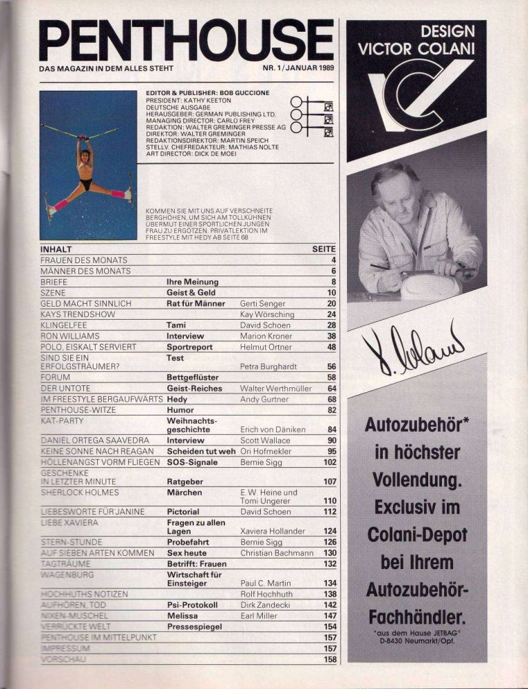 penthouse 01 1989 Inhalt