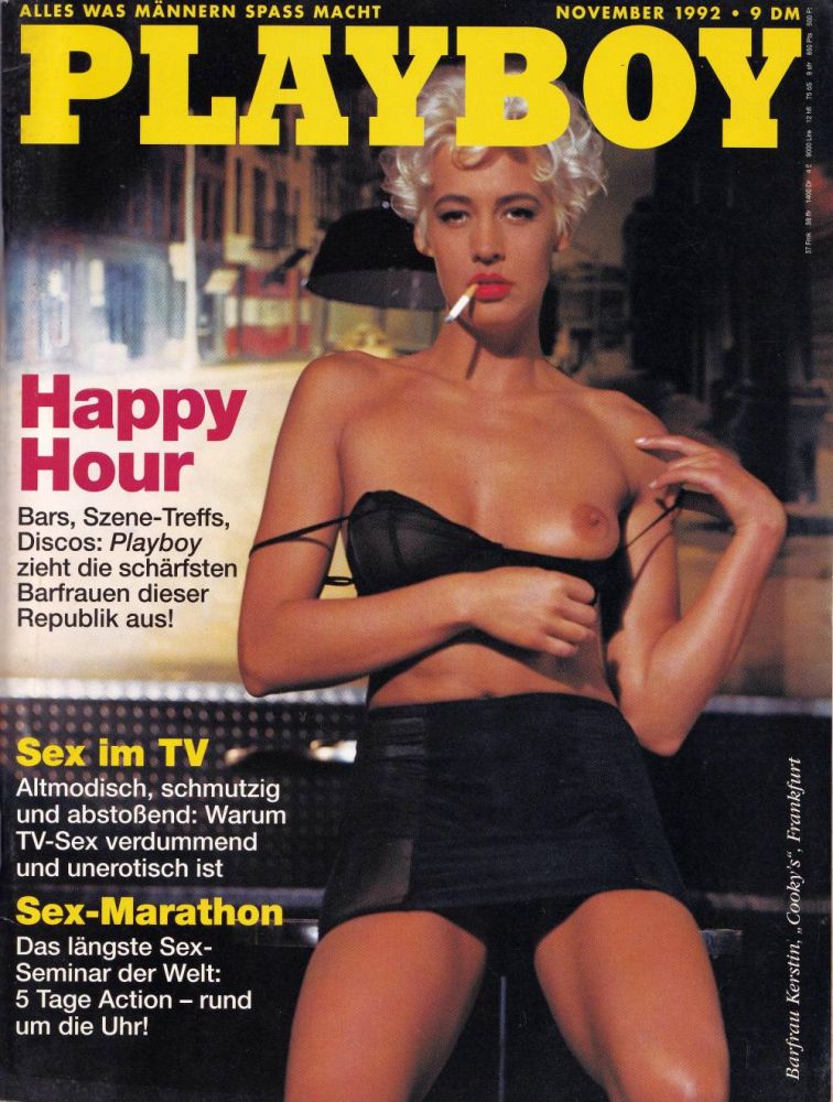 playboy 11 1992 cover