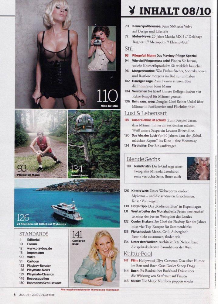 playboy 08 2010 Inhalt b